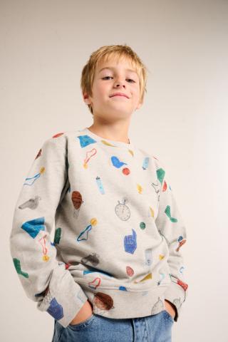 Sport Sweater Jongens Mid -Tumble 'N Dry